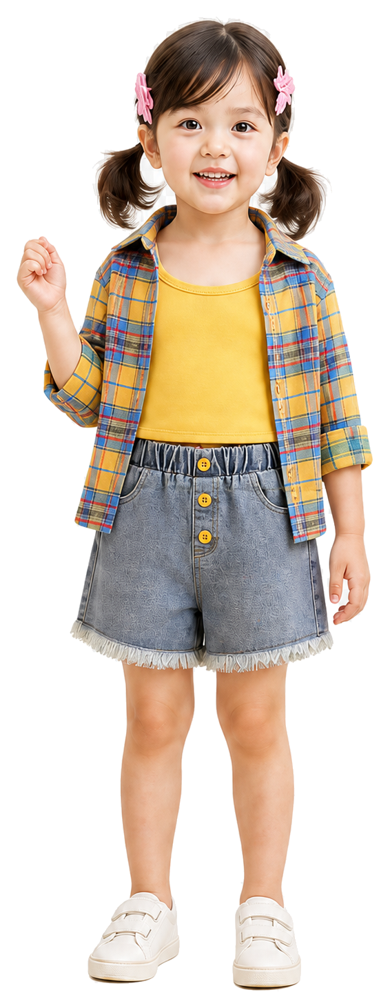 Kids size guide model